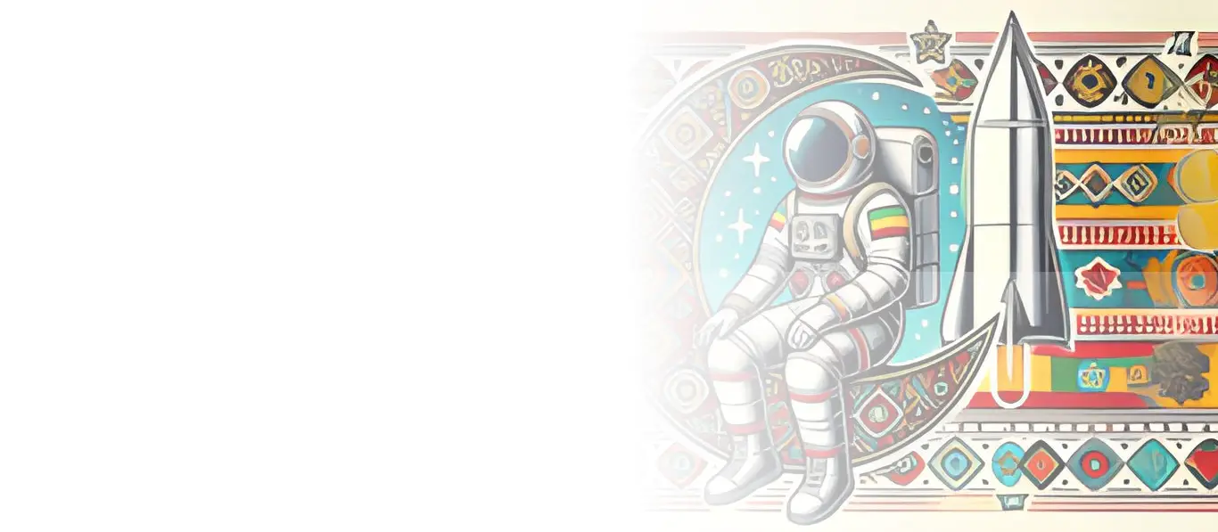 Astronaut in space